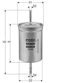 TECNECO FILTERS in88 -  IN88 ФИЛЬТР ТОПЛИВНЫЙ TECNECO